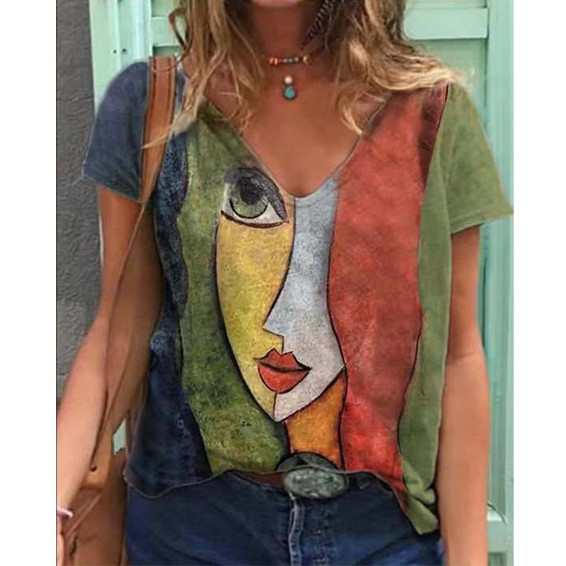 Camiseta Feminina Picasso