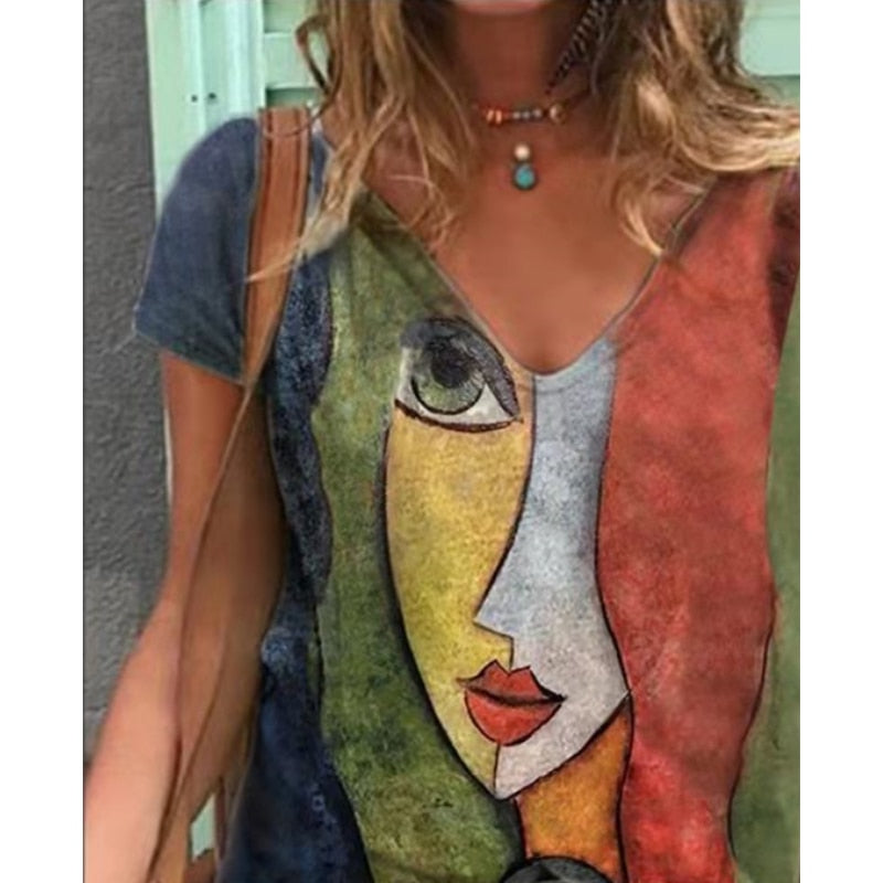 Camiseta Feminina Picasso