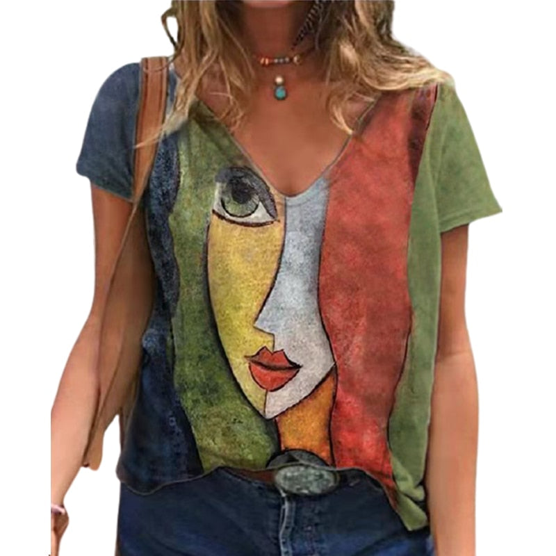 Camiseta Feminina Picasso